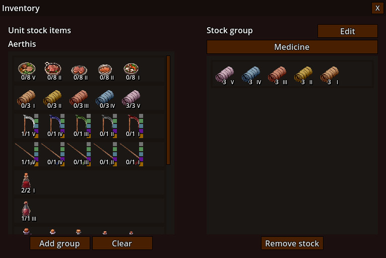 Inventory stock management